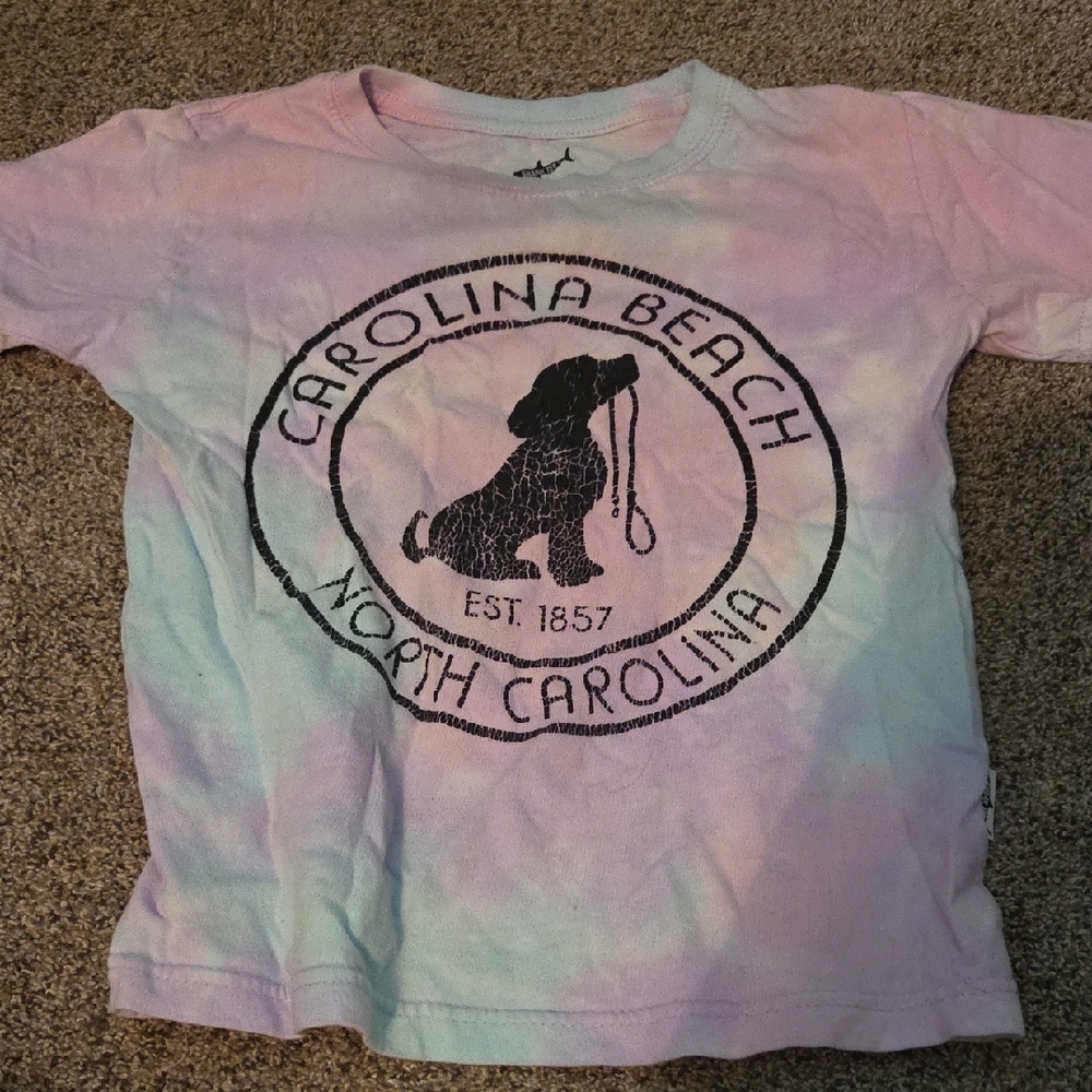 Kids Pastel Tie-Dye T-Shirt Size Small Girls